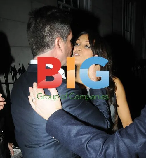 Simon Cowell and Mezhgan Hussainy at Ciprianis