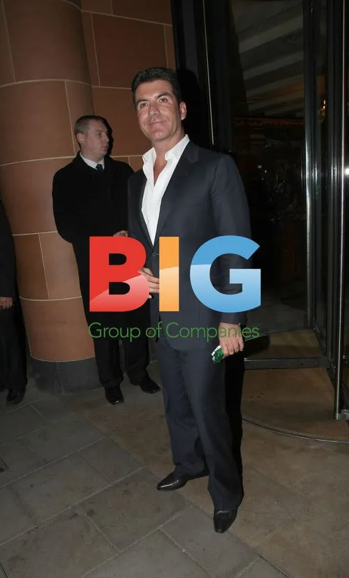 Simon Cowell and Friends at Ciprianis