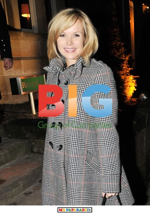 Amanda Holden Arriving at Glasgow Hotel