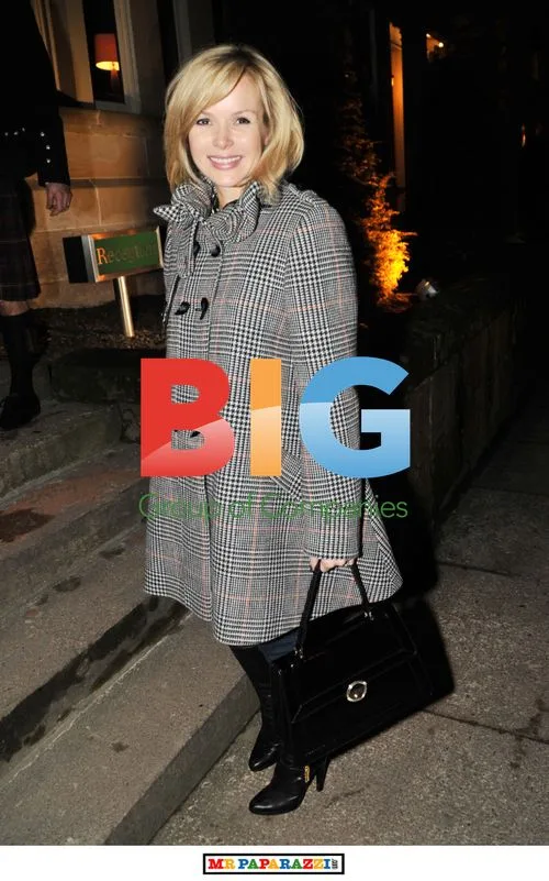 Amanda Holden Arrives in Glasgow for 'Britain's Got Talent'