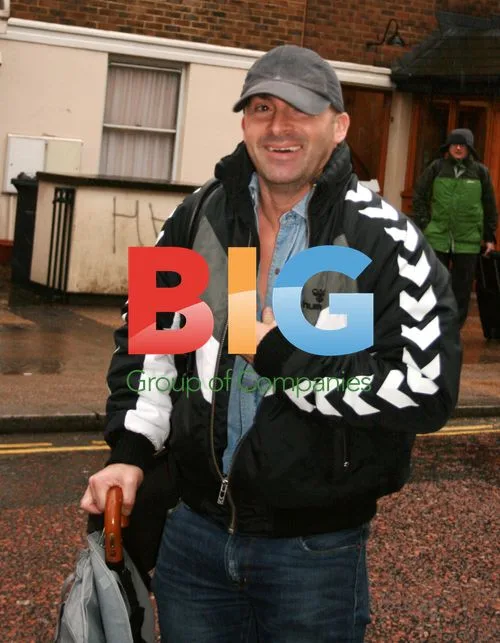 Louis Spence Outside ITV Studios