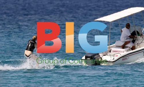 Emilia Fox Wakeboarding in Barbados