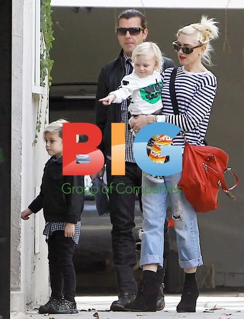 Gwen Stefani and Family Lunch