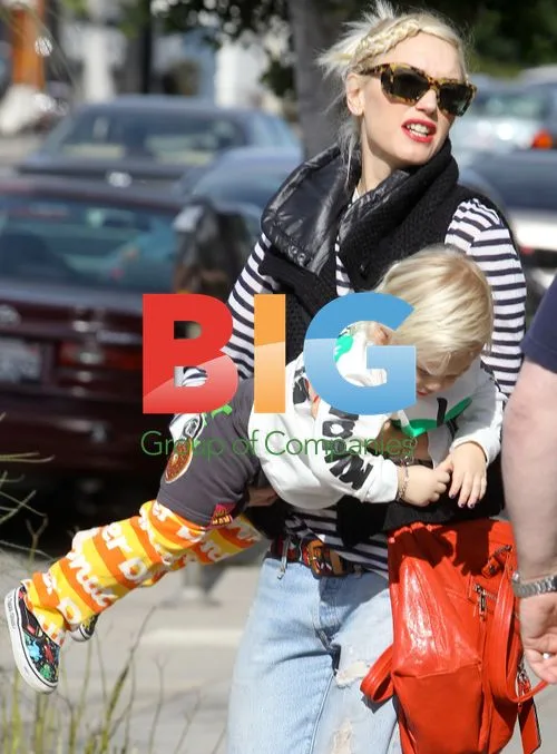 Gwen Stefani and Gavin Rossdale with Kids