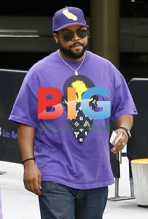 Ice Cube at Lakers Game
