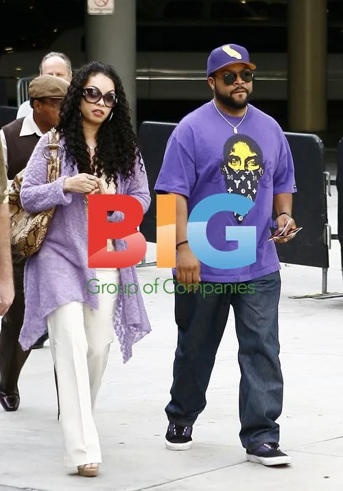 Ice Cube at Lakers Game