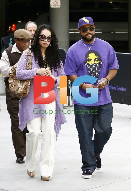 Ice Cube at Lakers Game