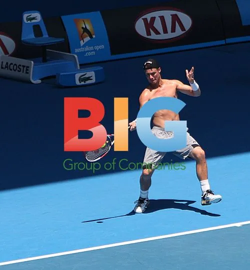 Lleyton Hewitt training at Australian Open
