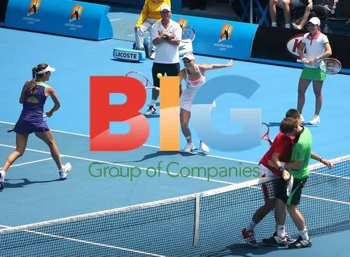Tennis Charity Game at Australian Open