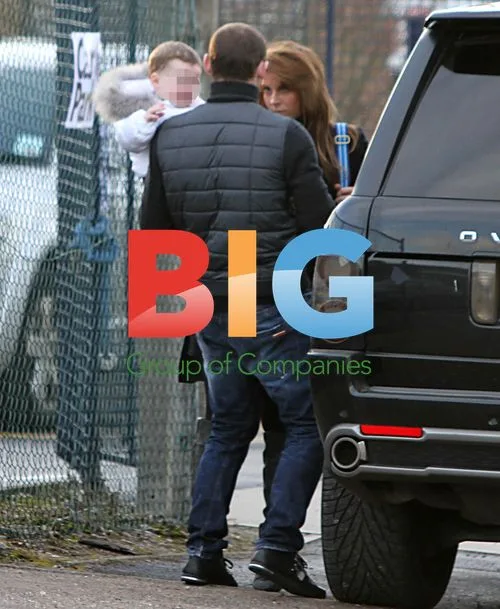 Wayne and Coleen Rooney with Kai