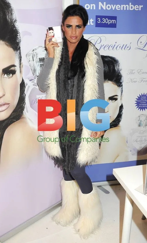 Katie Price launches 'Precious Love' perfume