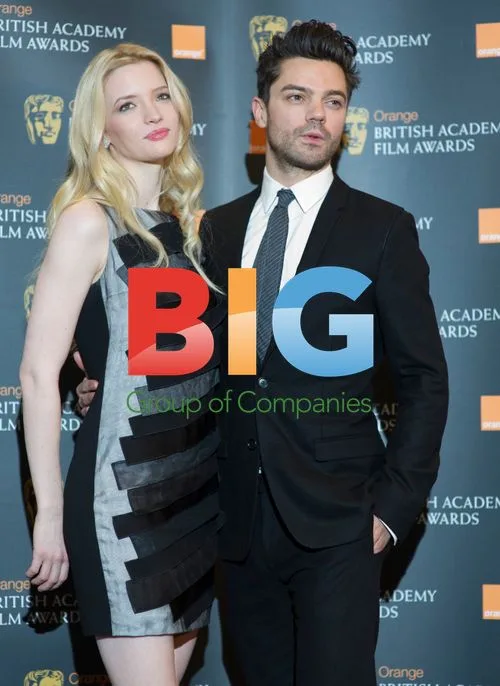 Dominic Cooper, Talulah Riley at BAFTA nominations