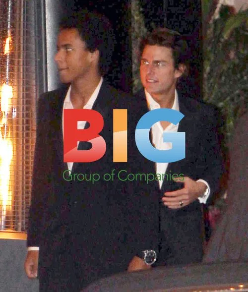 Tom Cruise and son Connor spotted in Beverly Hills