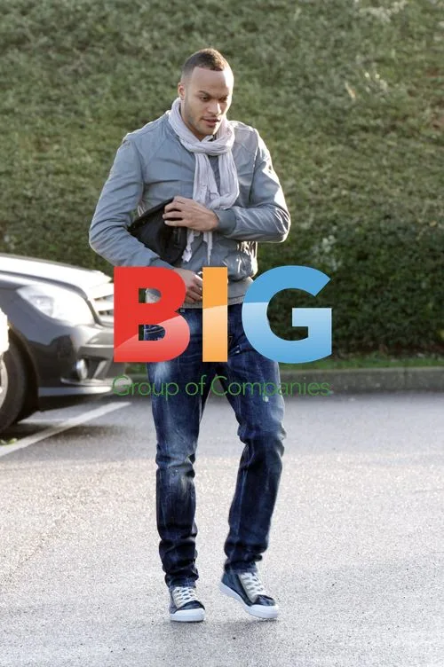 Younes Kaboul at Tottenham Training Ground