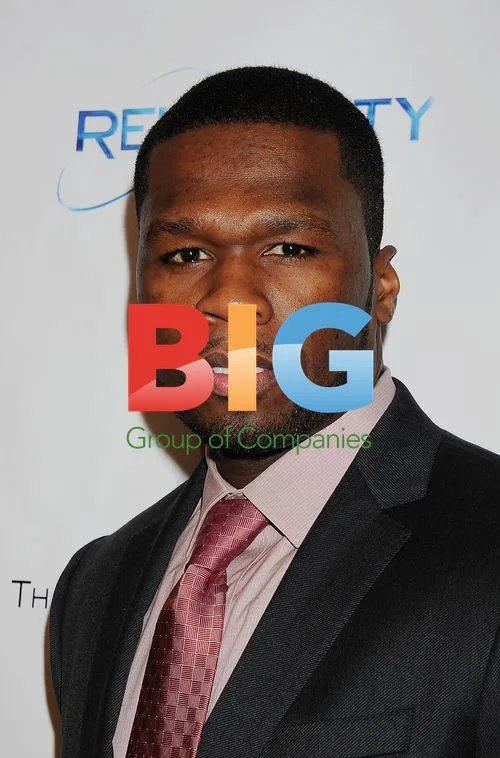 50 Cent at Golden Globe After Party
