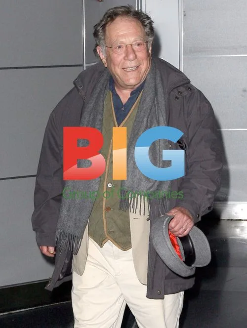 George Segal at JFK Airport