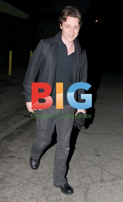 James McAvoy at Koi Restaurant in West Hollywood