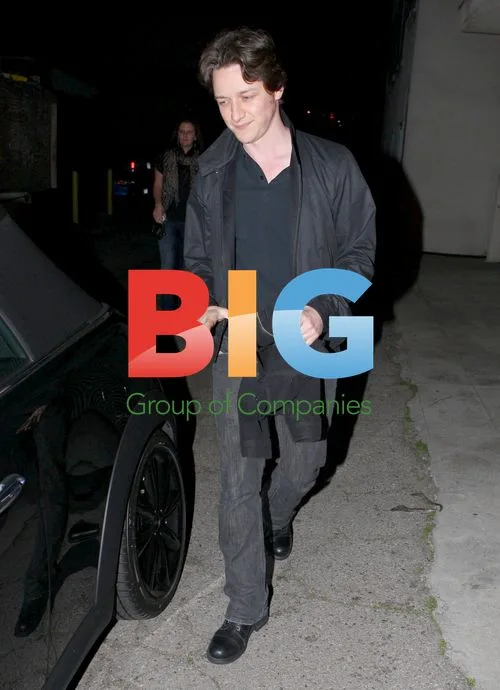 James McAvoy at Koi Restaurant