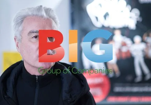 David Byrne Poses at 'Ride, Rise Roar' Photo Call