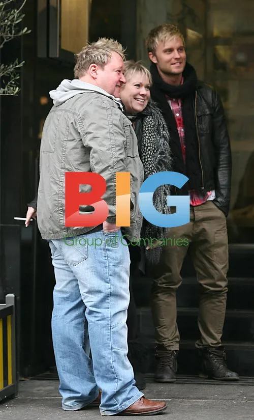 Tina Malone Smoking with Friends
