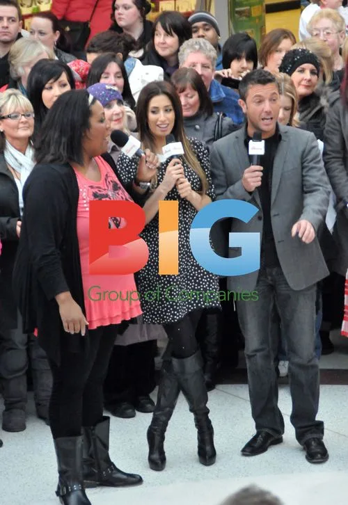 Alison Hammond and Matt Johnson on This Morning in Glasgow