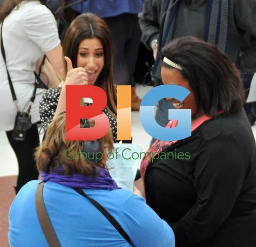 Alison Hammond, Matt Johnson, Gino D'Acampo, and Stacey Solomon at This Morning event