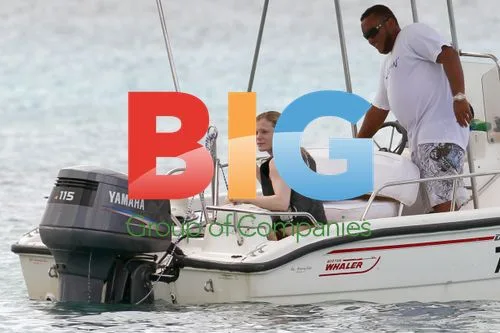 Emila Fox Wakeboarding in the Caribbean