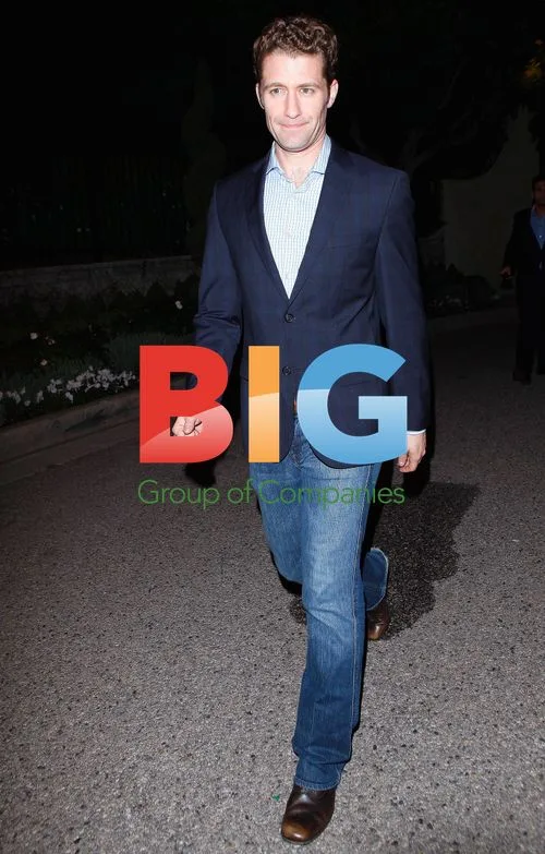Matthew Morrison leaving Elton John's benefit concert
