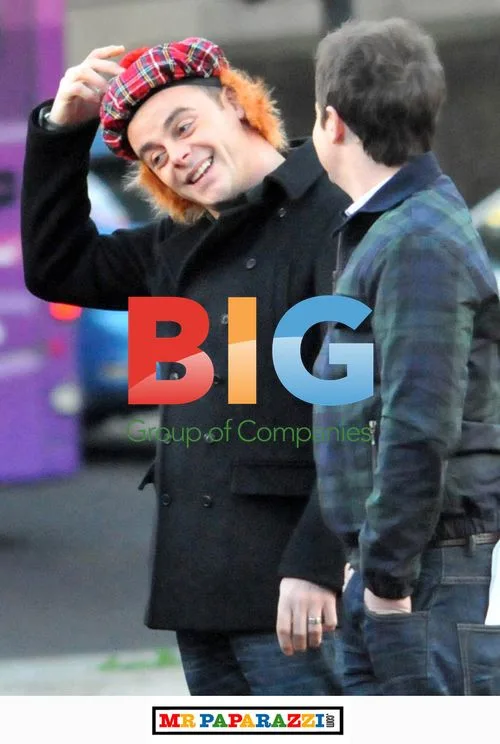 Ant and Dec Filming 'Britians Got Talent' in Glasgow