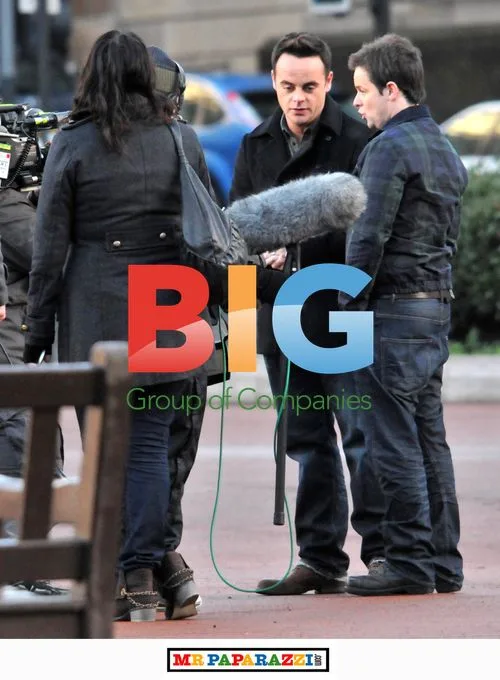 Ant and Dec Filming 'Britain's Got Talent' in Glasgow