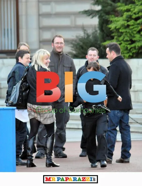 Ant and Dec Filming 'Britians Got Talent' in Glasgow