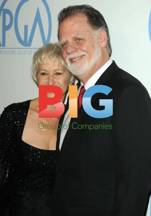 Helen Mirren and Taylor Hackford at Producers Guild Awards