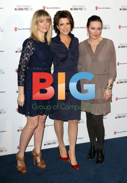 Natasha Kaplinsky, Edith Bowman, Amanda Mealing and Alexandra Burke at Save The Children Event