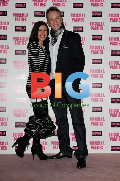 Hayley Tamaddon and Daniel Whiston at 'Priscilla Parties' Launch