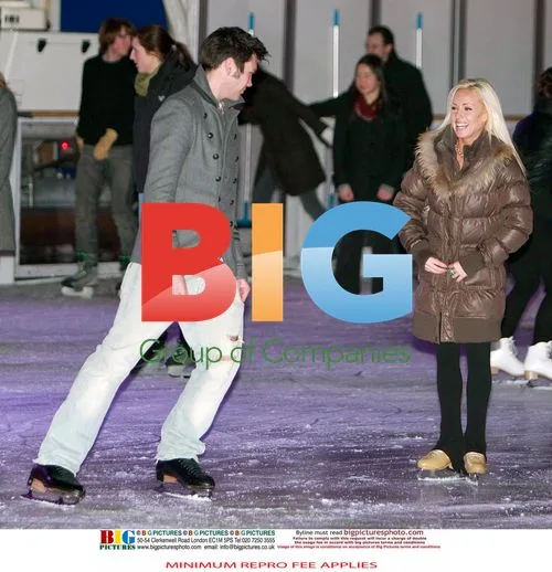 Sam Attwater and Brianne Delcourt on 'Dancing On Ice'