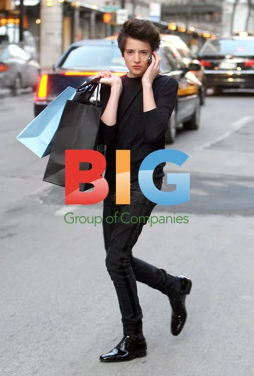 Harry Brant Shopping in New York