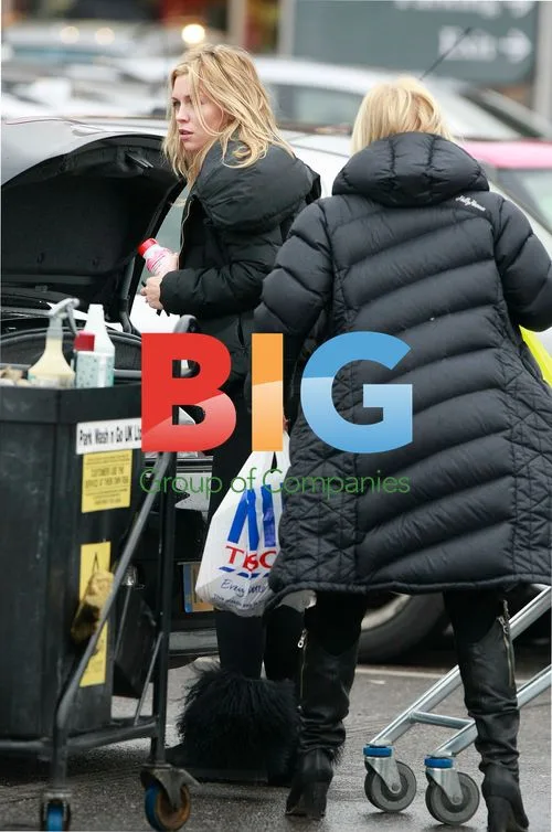 Pregnant Model Abigail Clancy Spotted Shopping