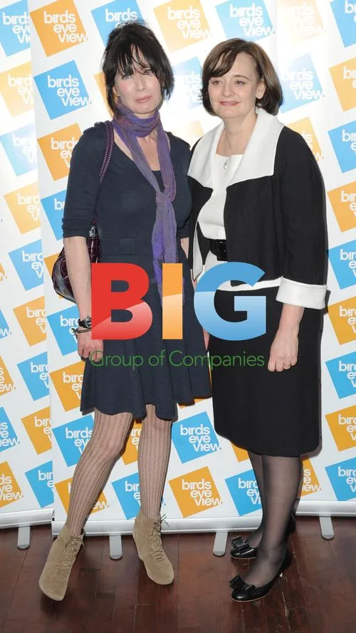 Lysette Anthony and Cherie Blair at 2011 Film Festival