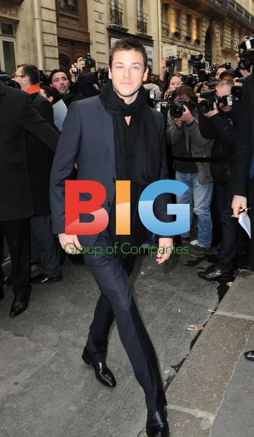 Gaspard Ulliel at Chanel Fashion Show
