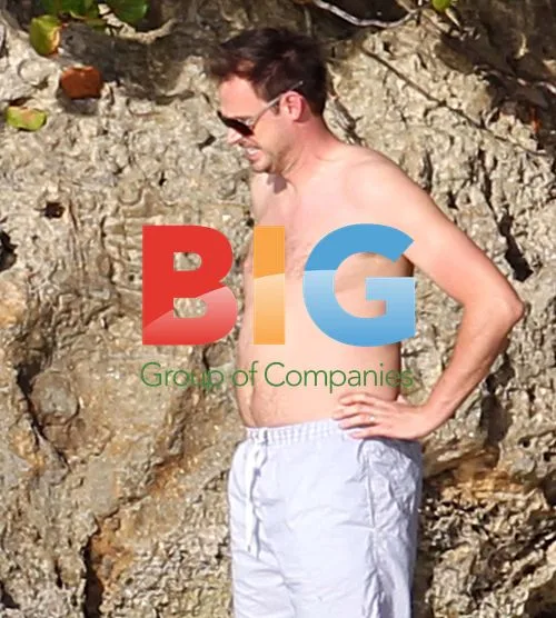 Jamie Theakston Spotted on Holiday in Caribbean