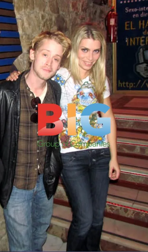 Macaulay Culkin and Irene Lopez in Barcelona