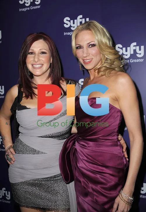 Tiffany and Debbie Gibson at Mega Python vs. Gatoroid Premiere