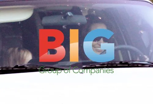 Angelina Jolie Drives with Twins
