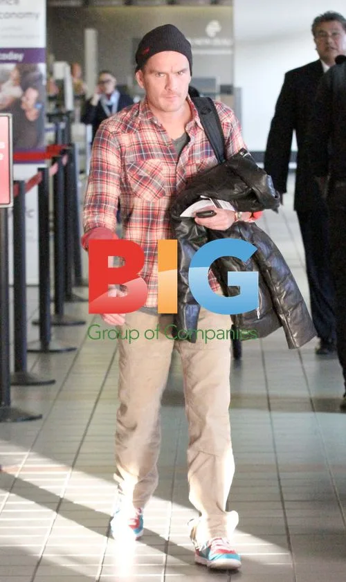 Balthazar Getty Spotted at LAX