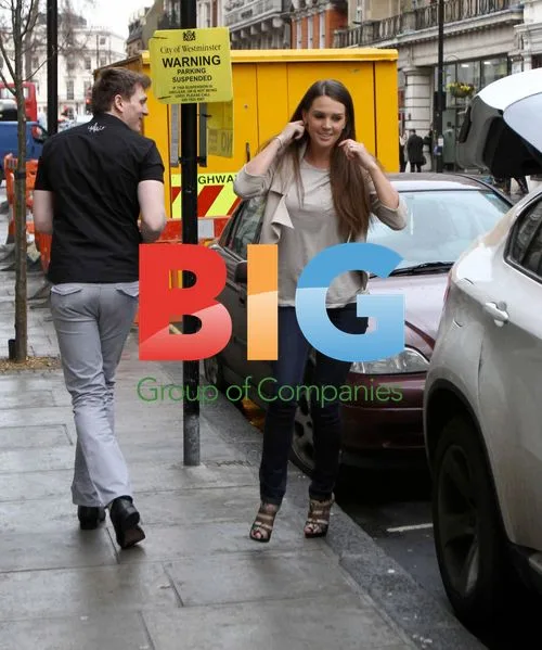 Danielle Lloyd at Hair Salon