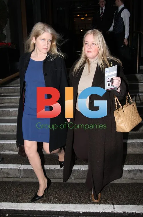 Birgit Cunningham Leaving Hotel