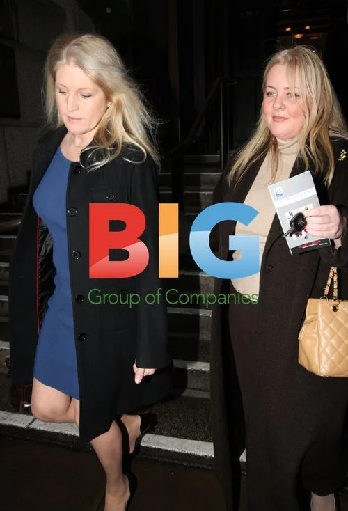 Birgit Cunningham Leaving Hotel