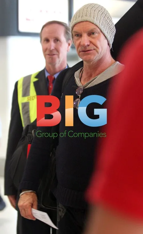 Sting Departing Perth Airport