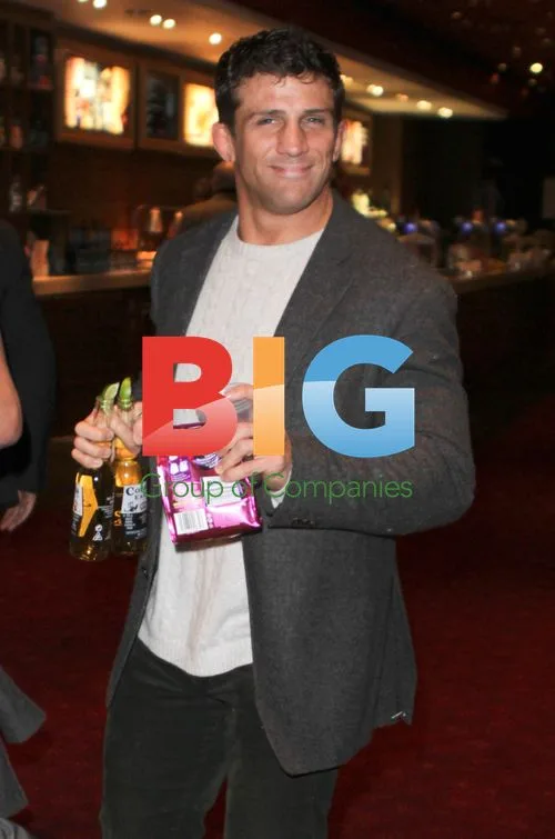 Alex Reid at 'Zebra Crossing' Premiere