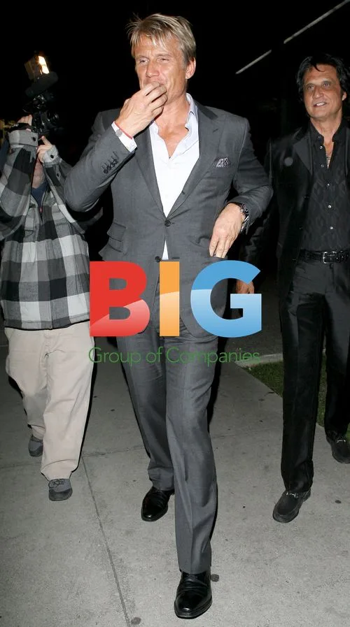 Dolph Lundgren at BOA Steakhouse